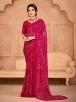 Beautiful Red Bhagalpuri Silk Saree for Party and Special Events Manufacturers  in Delhi
