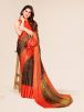 Bollywood Design Black Chiffon Brasso Saree for Casual Occasions Manufacturers  in Delhi