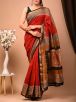 Classic Maheshwari Silk Saree with Hand Block Print – Perfect for Party Events Manufacturers  in Delhi