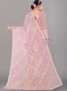 Designer Pink Bridal Saree Net Fabric with Rich Zari Embroidery for Weddings Manufacturers  in Delhi