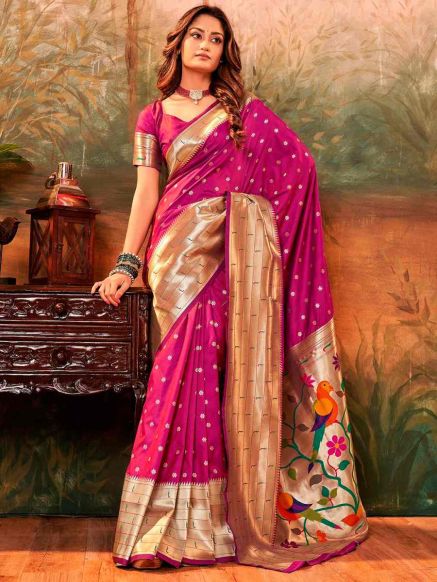Elegant Banarasi Silk Jacquard Saree Multicolor Zardosi Embroidery for Grand Celebrations Manufacturers  in Delhi