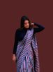 Exquisite Hand Drawn Plain Silk Saree with Sequence Work Perfect for Indian Traditional Weddings Manufacturers  in Delhi