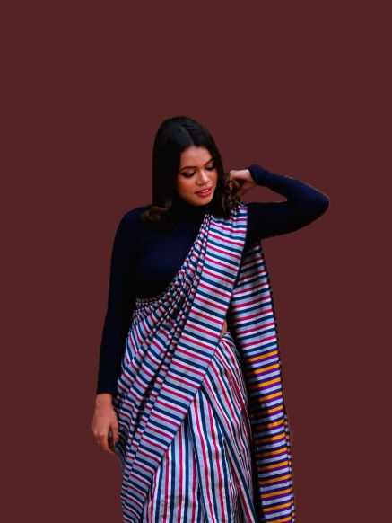 Exquisite Hand Drawn Plain Silk Saree with Sequence Work Perfect for Indian Traditional Weddings Manufacturers  in Delhi
