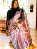 Exquisite Hand Drawn Plain Silk Saree with Sequence Work Perfect for Indian Traditional Weddings Manufacturers  in Delhi