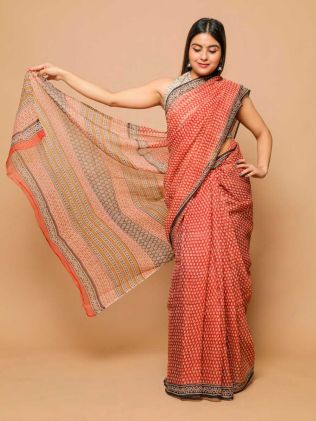 Exquisite Multi color Kota Doria Plain Saree Perfect for Weddings Manufacturers in Nashik