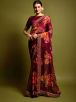 Georgette Saree for Women Traditional Indian Design Ideal for Weddings Parties and Special Occasions Manufacturers  in Delhi