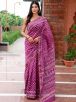 Hand Block Printed Maheshwari Silk Saree in Multi Color for Party Wear Traditional Design Manufacturers  in Delhi