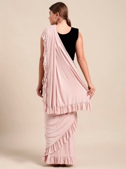 Multi Color Lycra Saree for Parties – Ready Made Plain Design Manufacturers  in Delhi