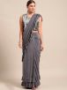 Multi Color Lycra Saree for Parties – Ready Made Plain Design Manufacturers  in Delhi