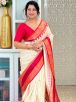Party Wear Gadwal Soft Silk Saree with and Work Satin Border Manufacturers  in Delhi