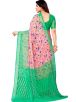 Party Wear Grey Blended Chiffon Saree with Soft Printed Design Manufacturers  in Delhi