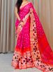 Party Wear Printed Chiffon Saree with Georgette Blouse - 5.5m Length Manufacturers  in Delhi