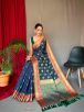 Premium Silk Screen Printed Multi Color Patola Silk Saree for Parties Manufacturers  in Delhi