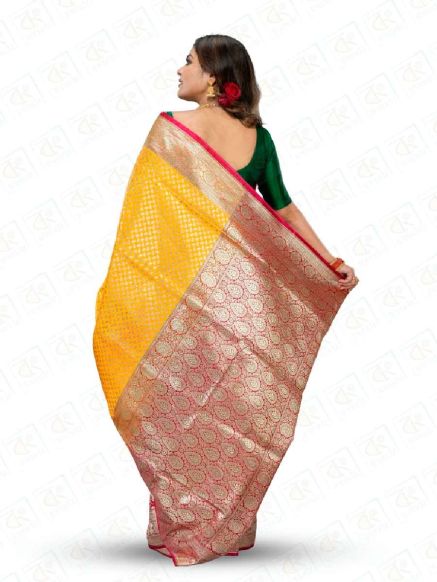 Printed Semi Katan Silk Saree Length with Blouse Piece Party Wear Special Manufacturers  in Delhi