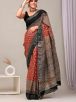 Printed Traditional Saree for Casual Wear - Georgette Blouse Piece Manufacturers  in Delhi