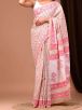 Pure Cotton Printed Saree with Block Prints and Hand Work Manufacturers  in Delhi