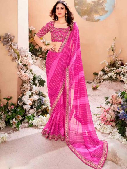 Stylish Multi Color Georgette Weightless Saree Direct Digital Printing for Women Manufacturers  in Delhi