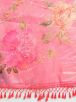 Stylish Pink Maheshwari Silk Saree with Floral Print for Festive and Traditional Occasions Manufacturers  in Delhi
