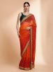 Traditional Bandhani Georgette Saree for Women with Digital Print - Perfect for Party Festival and Special Events Manufacturers  in Delhi